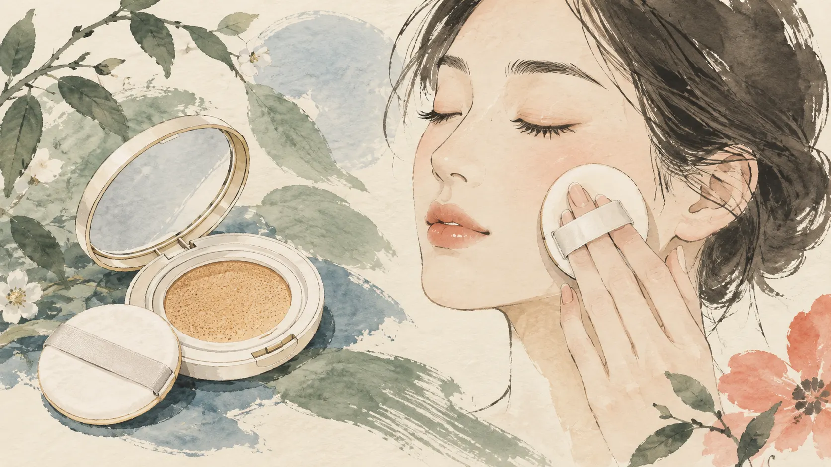 How to apply TIRTIR Red Cushion without a cakey finish