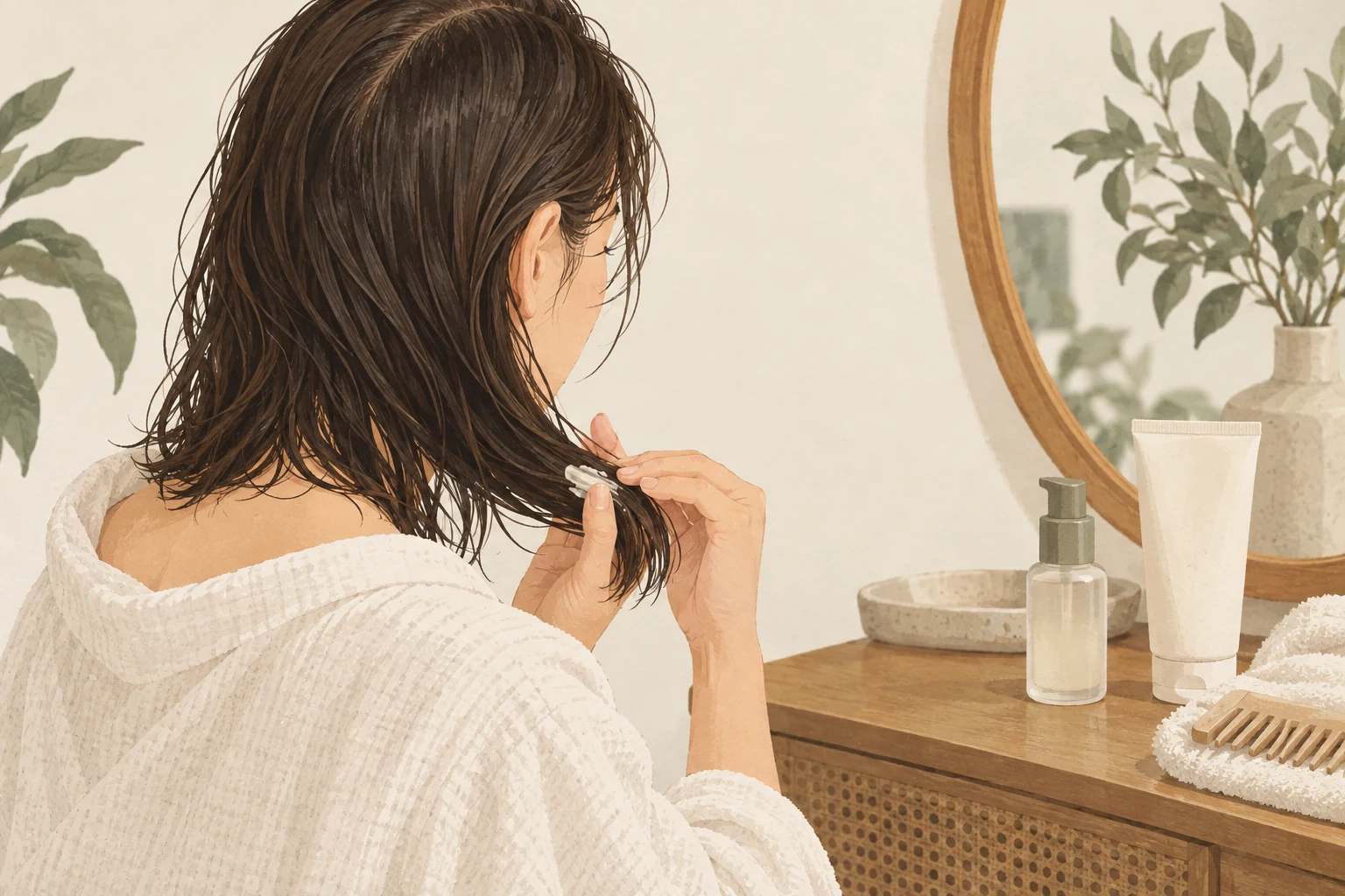 Hair essence, serum or oil: how to choose a leave-in
