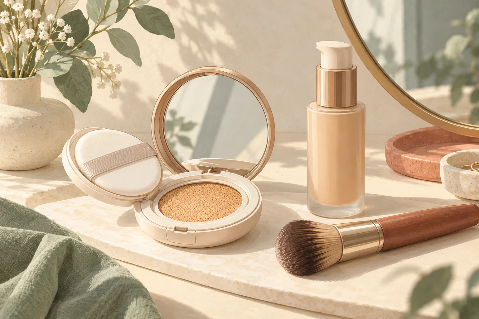 Cushion vs liquid foundation: what actually changes?