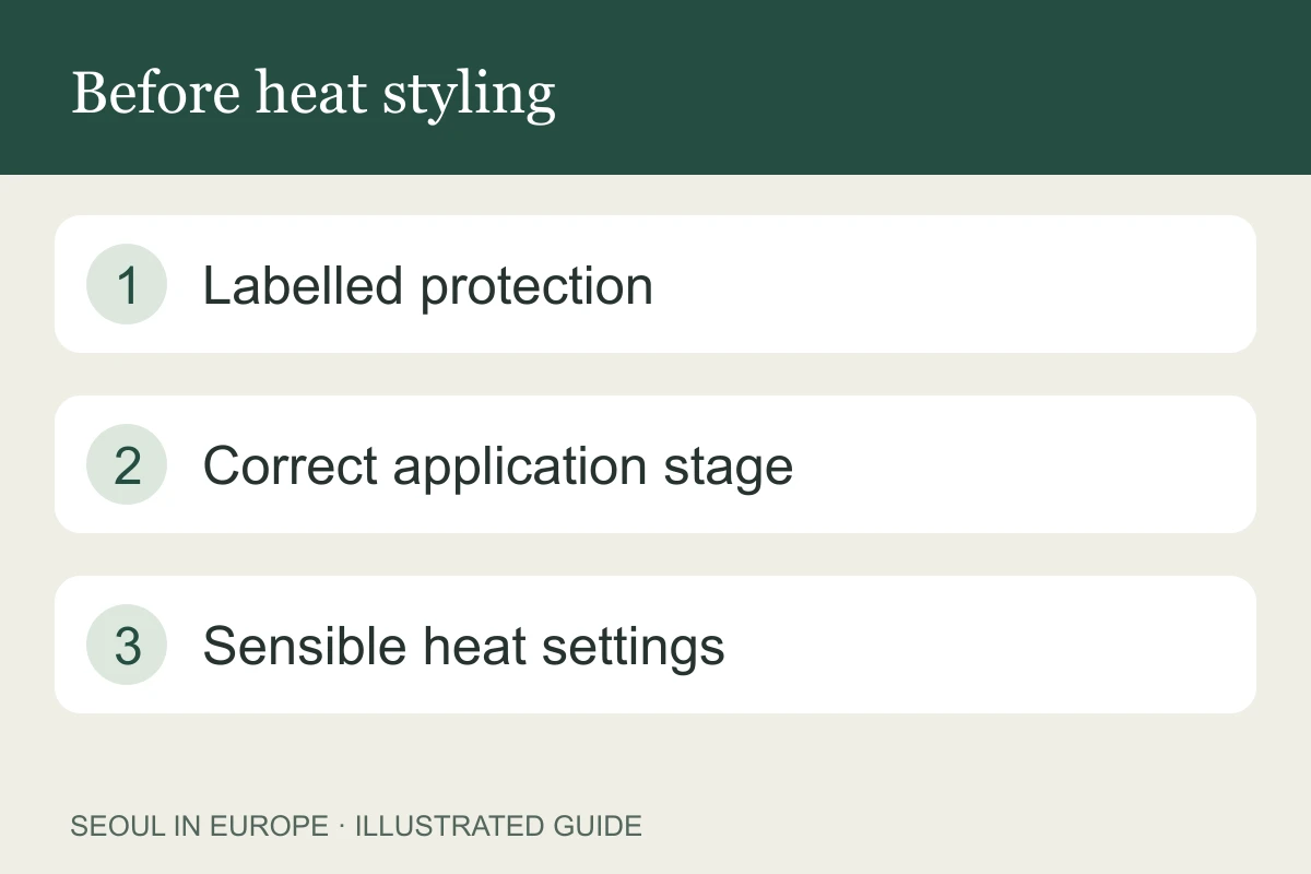 Can hair oil replace heat protectant? Read the job before the texture