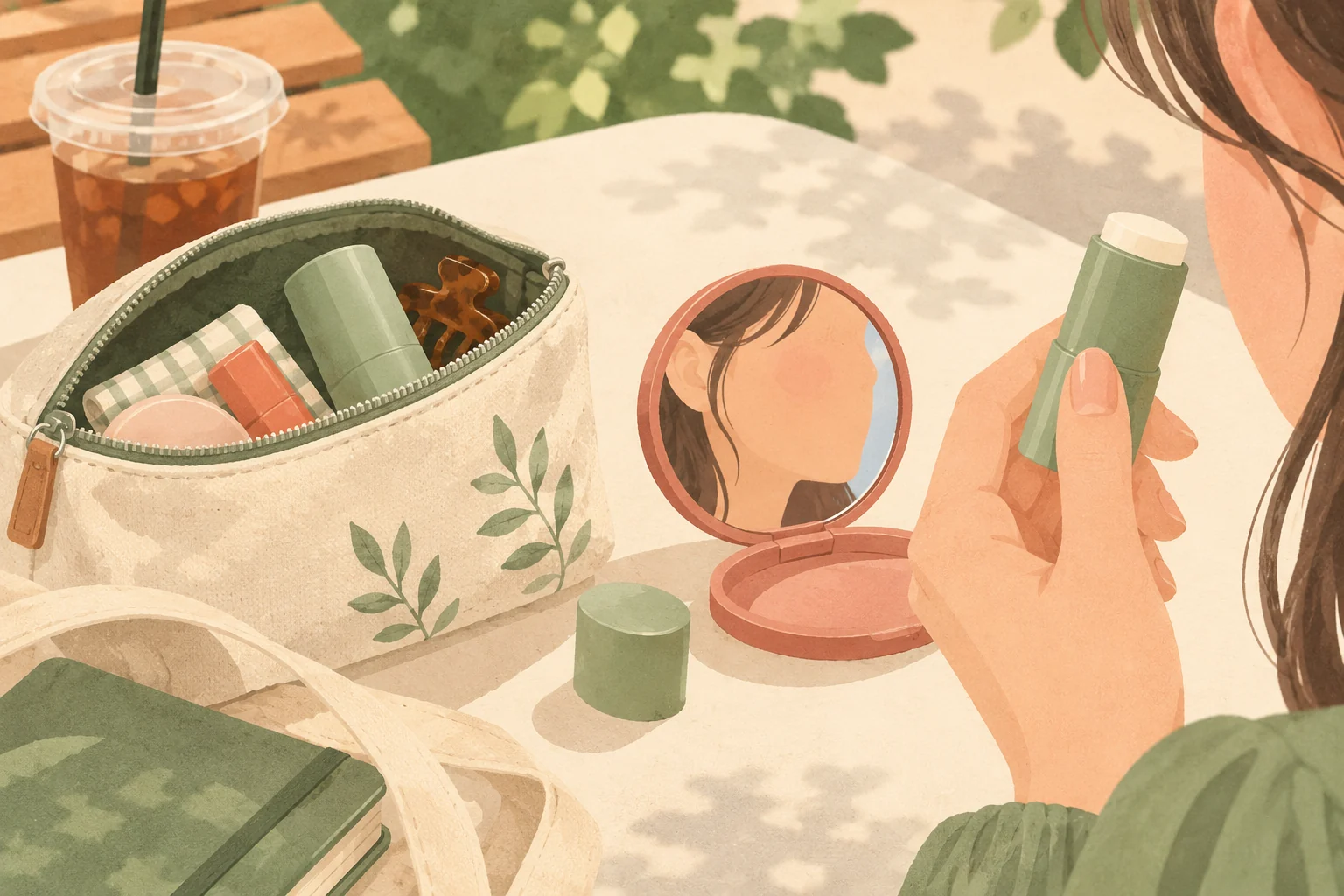 Can you reapply a sun stick over makeup without moving it?