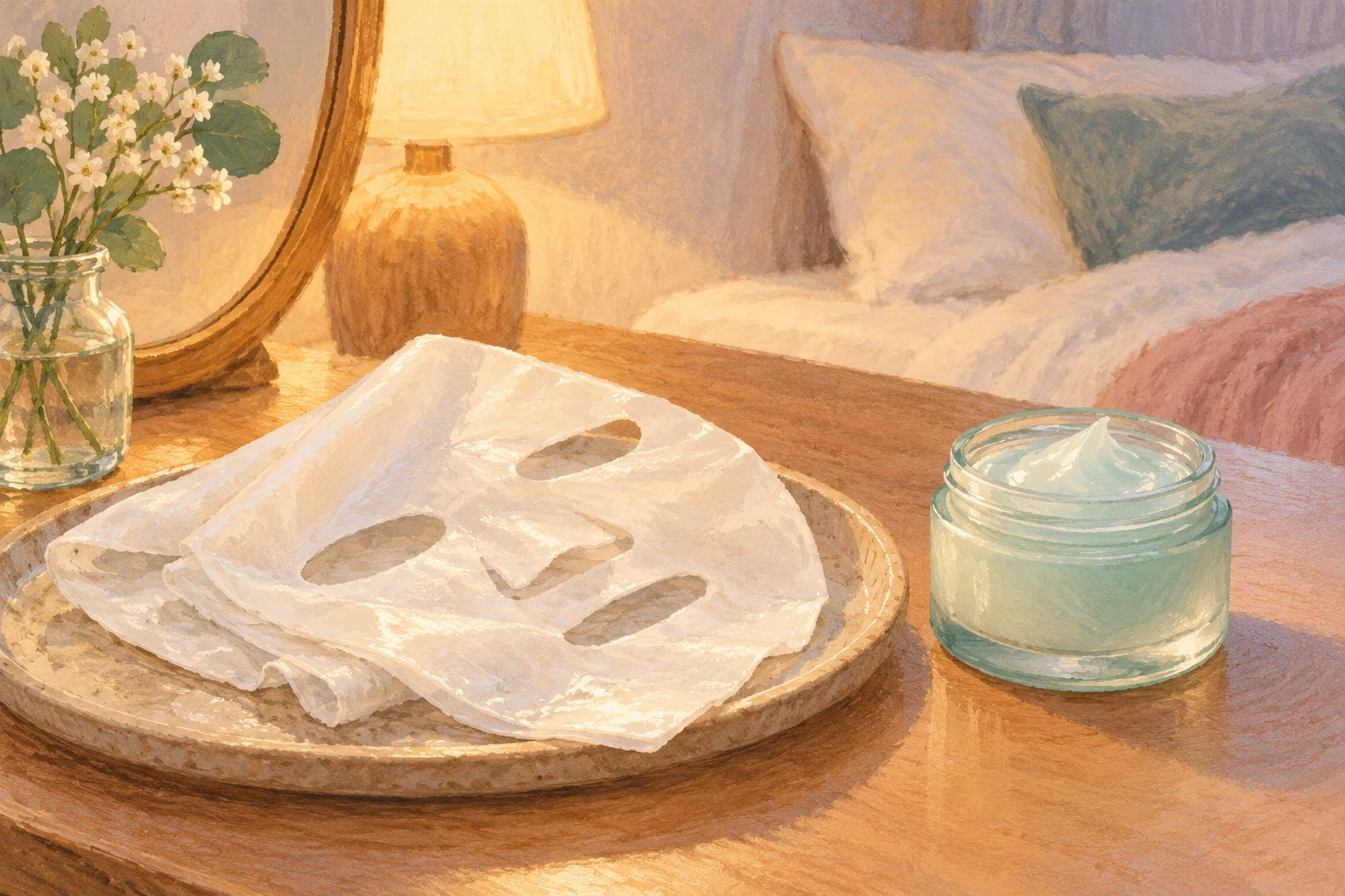 Sheet mask vs sleeping mask: choose the step you will actually use