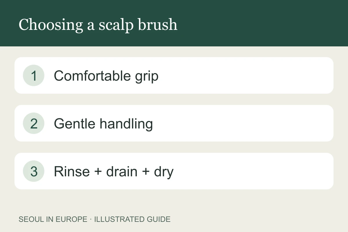 Do you need a scalp brush, or are your fingertips enough?
